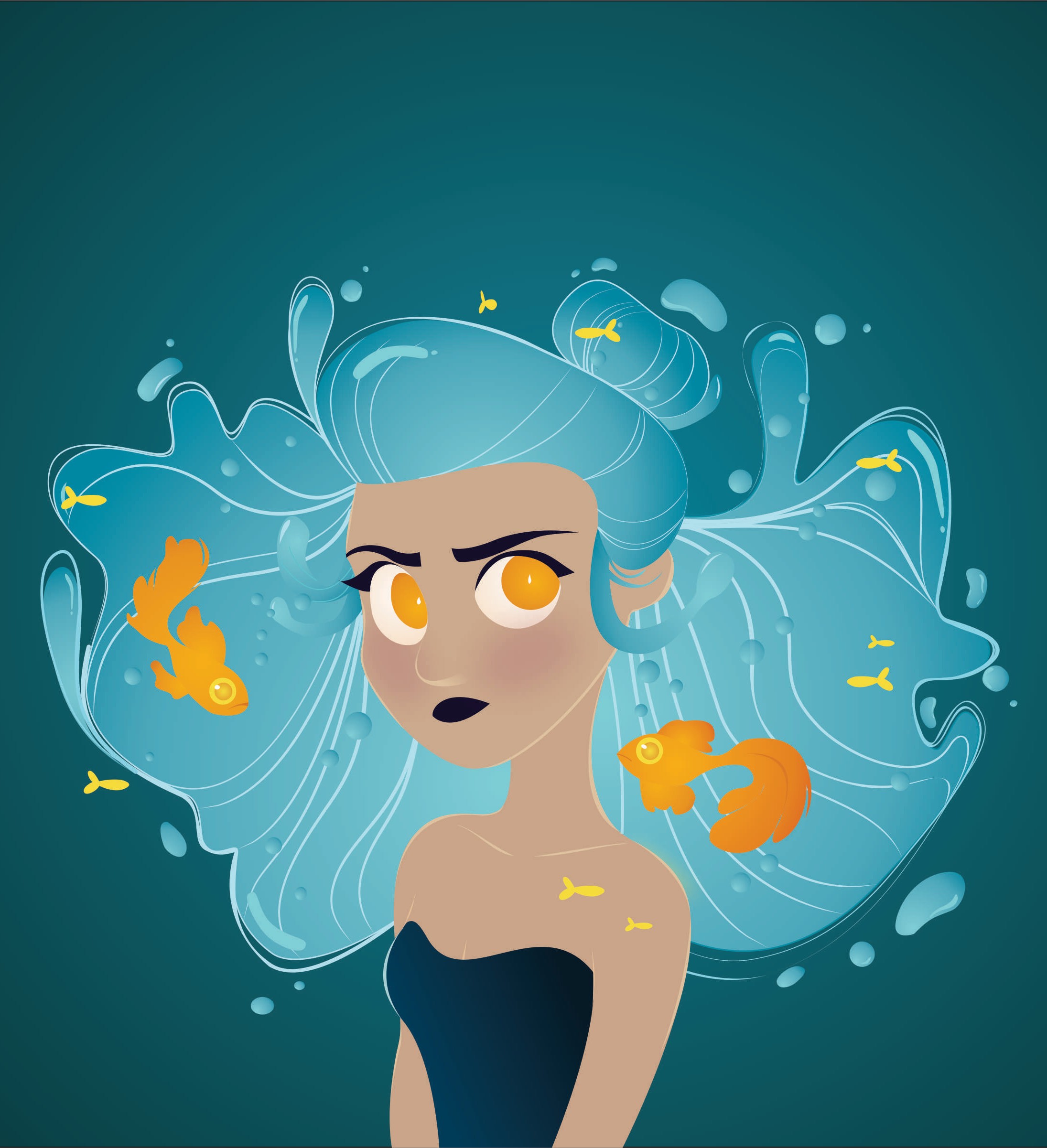 Mermaid Illustration